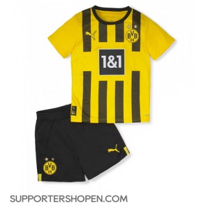 Borussia Dortmund Hemmatröja Barn 2022-23 Kortärmad (+ korta byxor)